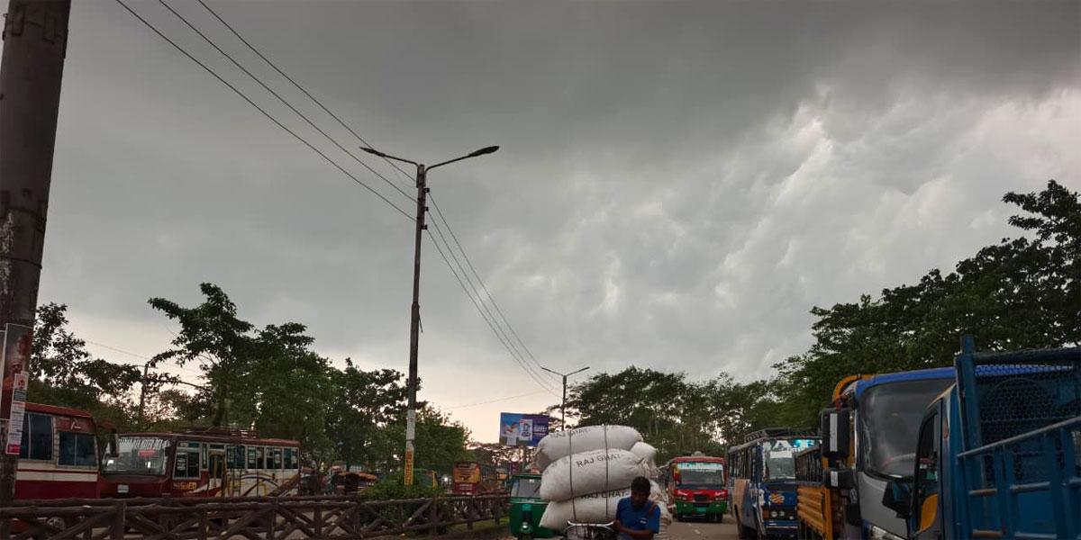 সিলেটে থেমে থেমে হচ্ছে কালবৈশাখী,৪৮ ঘণ্টার সতর্কবার্তা