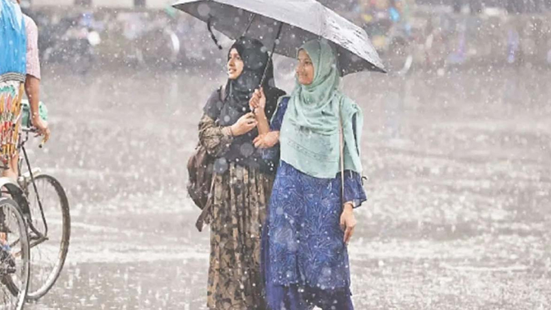 টানা ৫ দিন বজ্রসহ বৃষ্টির আভাস