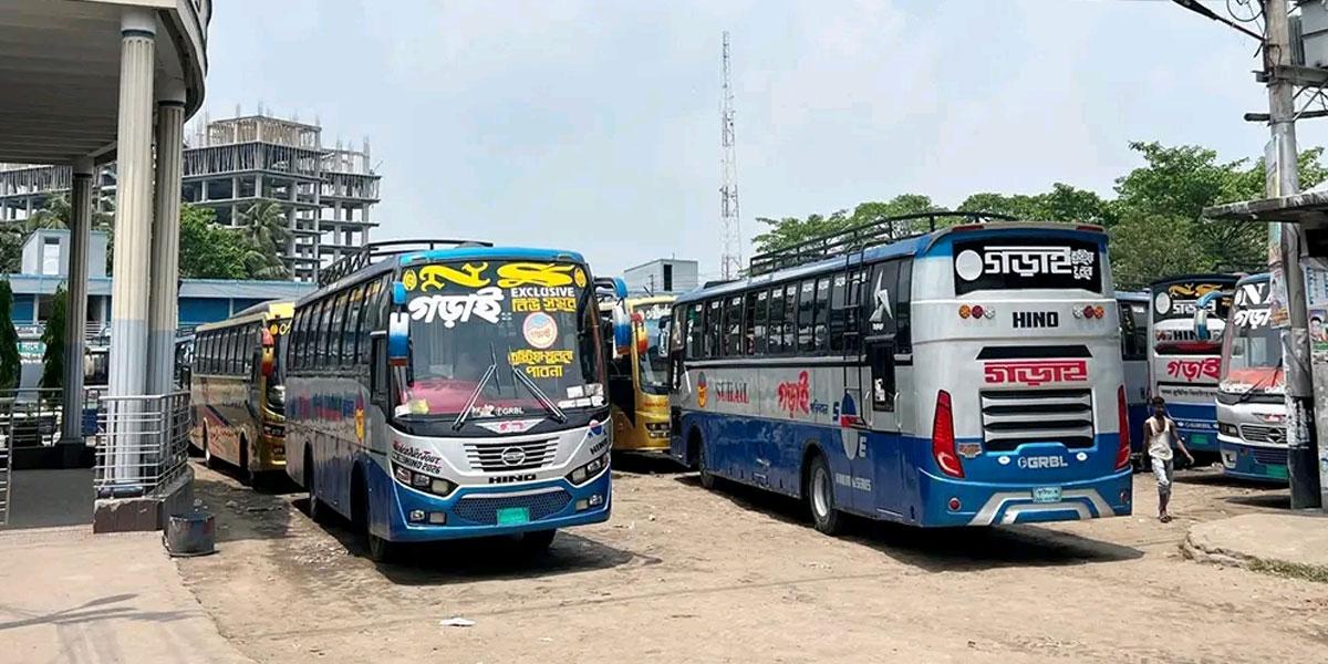 মেহেরপুর-চুয়াডাঙ্গা রুটে অনির্দিষ্টকালের জন্য বাস চলাচল বন্ধ