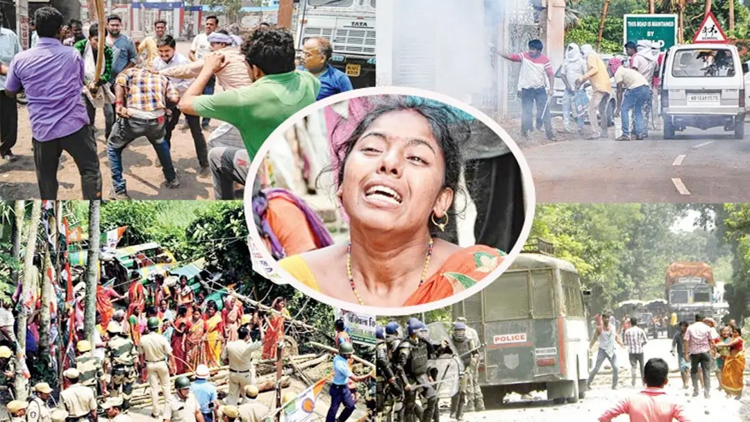 ভোট পরবর্তী সহিংসতা:পশ্চিমবঙ্গে এ পর্যন্ত নিহত ৪,গ্রেপ্তার ৪ শতাধিক