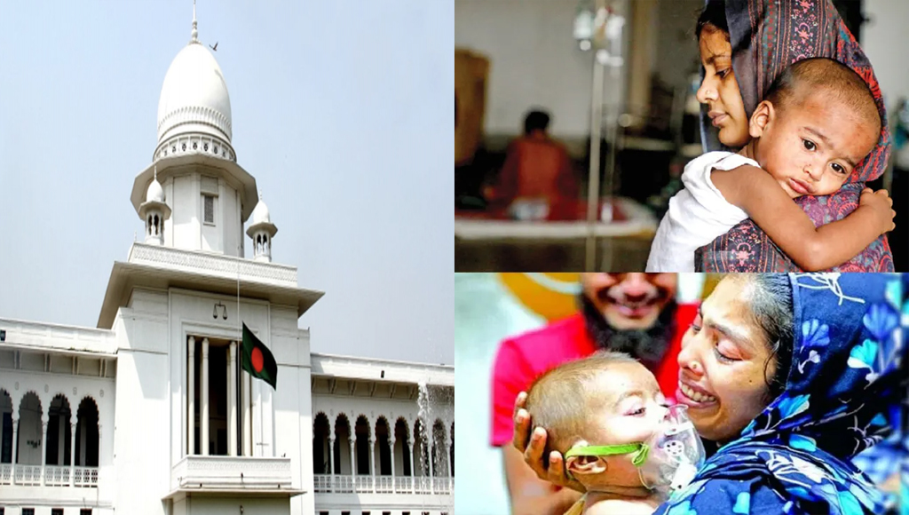 হামে মৃত ৩৫২ শিশুর পরিবারকে ২ কোটি টাকা করে ক্ষতিপূরণ দিতে রিট