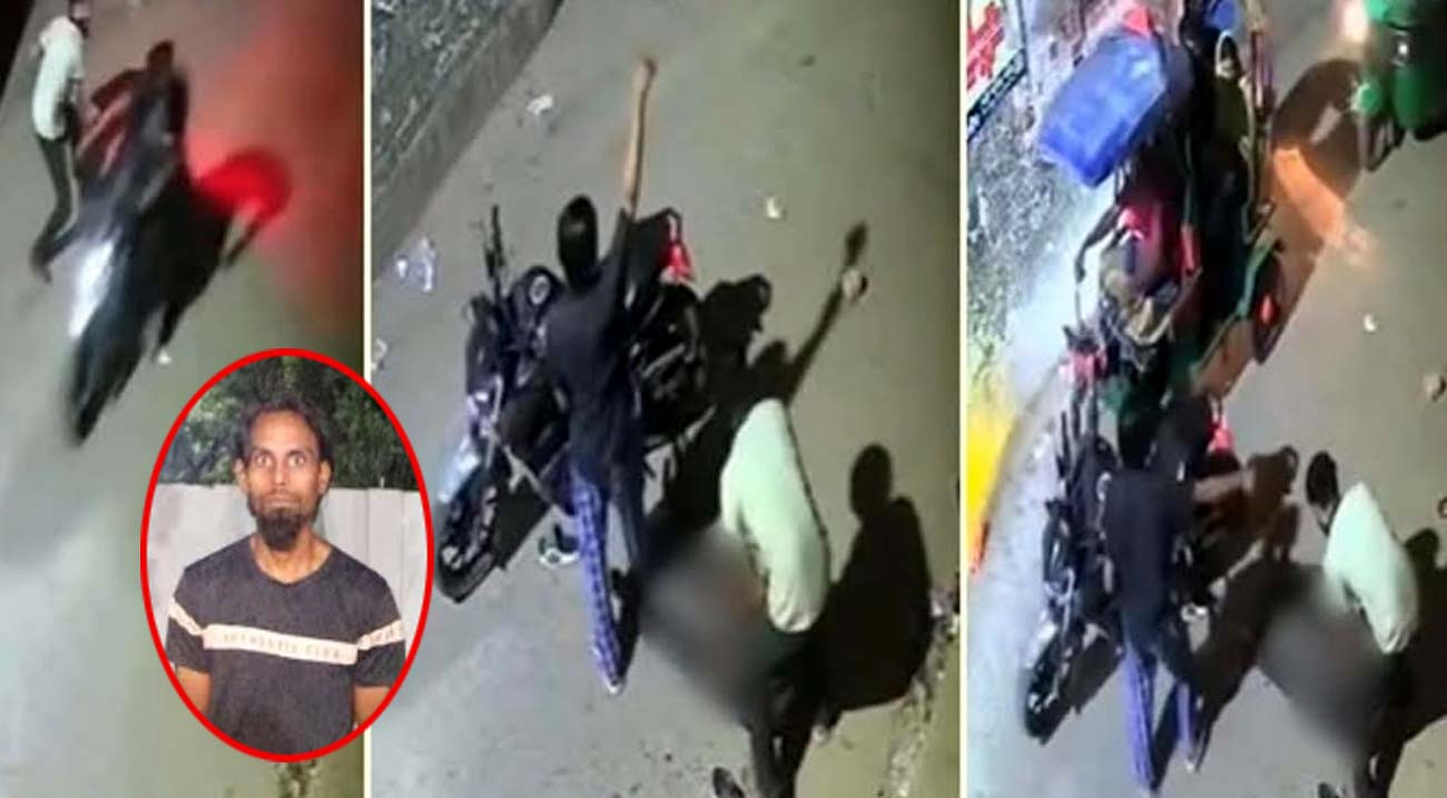 ইট মেরে মোটরসাইকেল চালককে আহত,গ্রেপ্তার ২