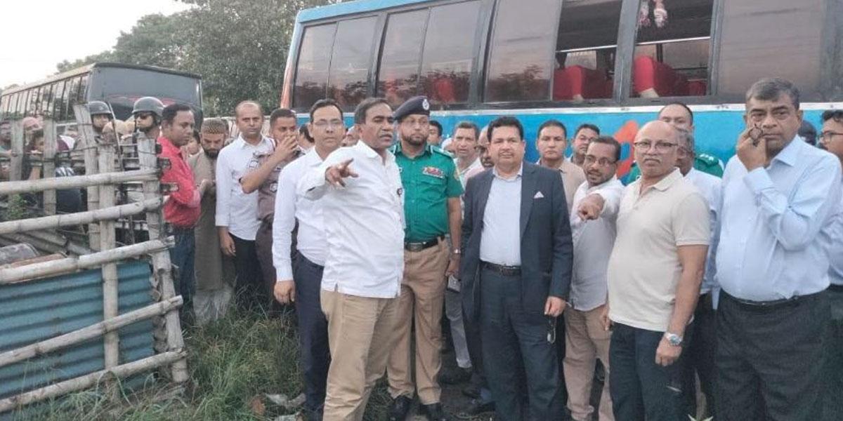 ঢাকার ৪ বাস টার্মিনাল স্থানান্তরে সম্ভাব্য স্থান পরিদর্শন