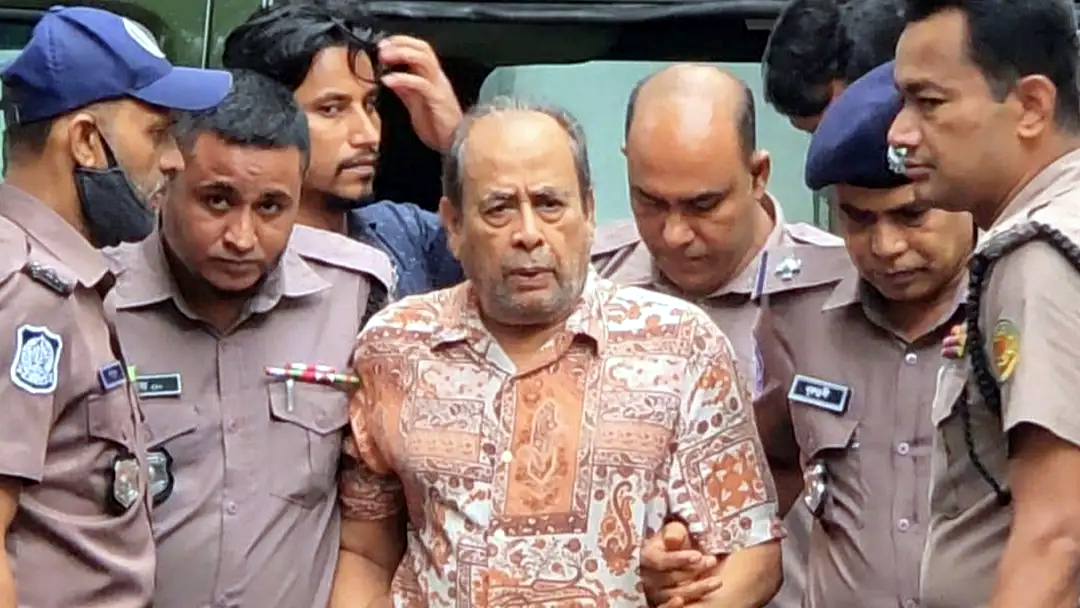 মানবতাবিরোধী অপরাধে ট্রাইব্যুনালে জিয়াউর রহমান হত্যার আসামি মোজাফফর