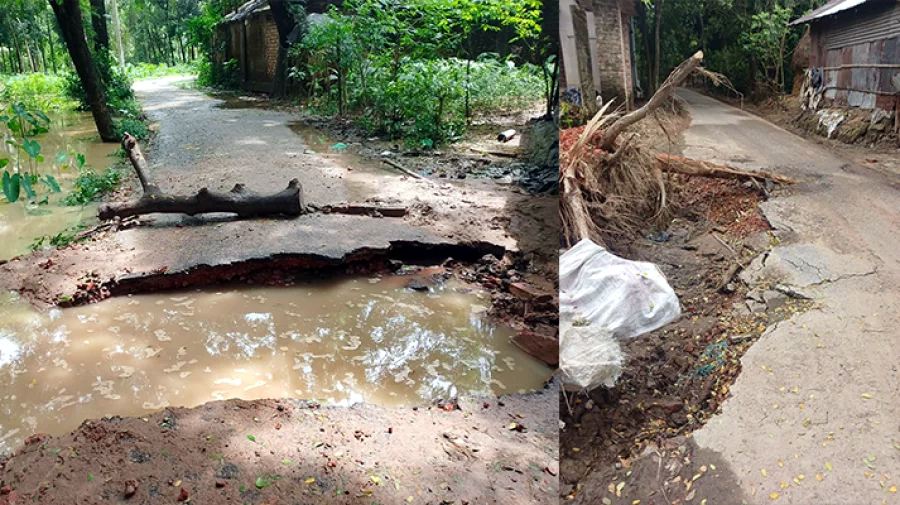 শুধুমাত্র আনোয়ারায় বন্যায় ক্ষতিগ্রস্ত ৫৫ সড়ক মেরামতে লাগবে ৩৬ কোটি