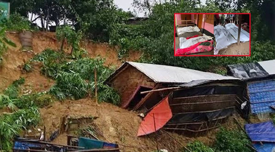 কক্সবাজার ও বান্দরবানে পাহাড়ধসে নিহত ৭