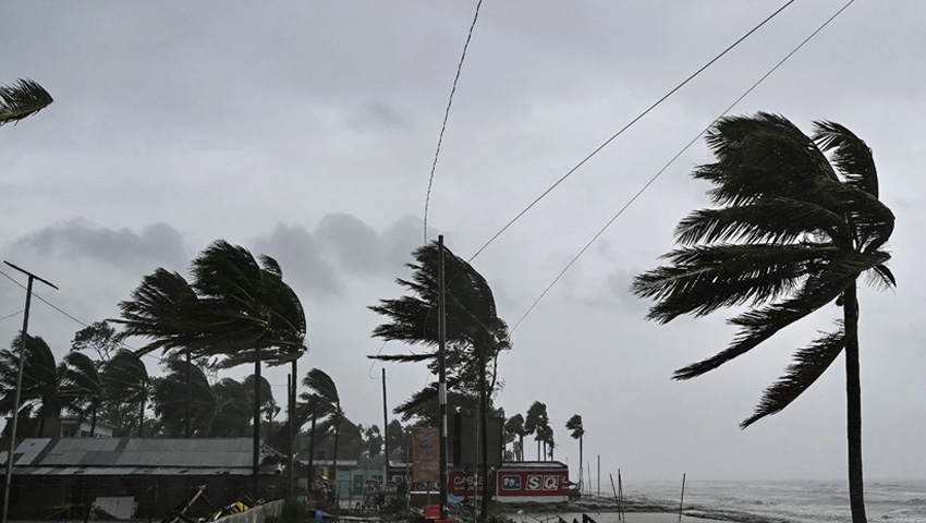পাঁচ অঞ্চলের নদীবন্দরে ঝড়ের সতর্কতা