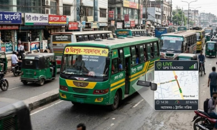 গণপরিবহনে জিপিএস বসানোর বিষয়ে জানেনই না চালক-ট্রাফিক