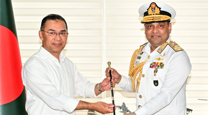 অ্যাডমিরাল পদে পদোন্নতি পেলেন নৌবাহিনী প্রধান