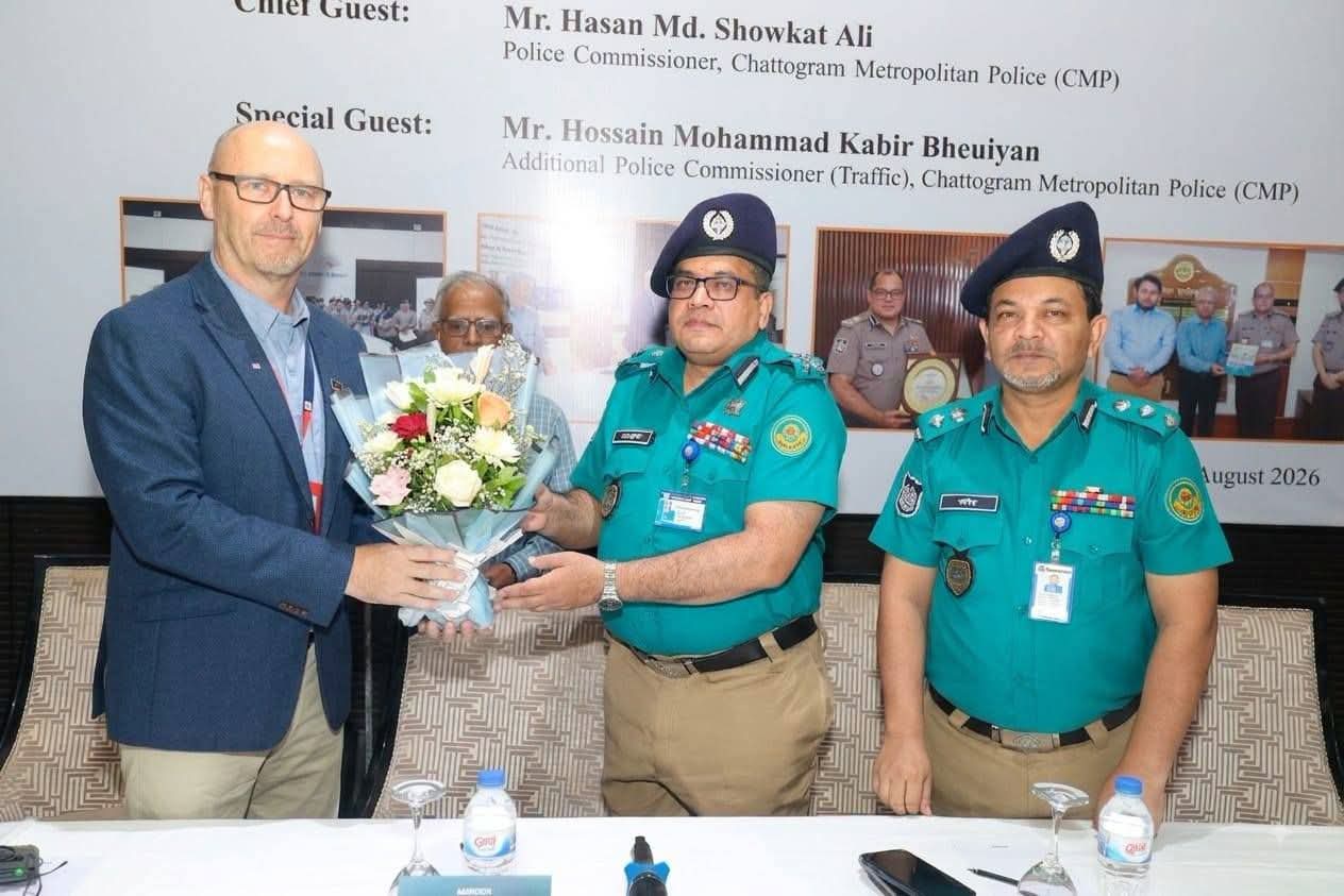 রোড ক্র্যাশ তদন্তে পুলিশের দক্ষতা বাড়াতে সিএমপির কর্মশালা