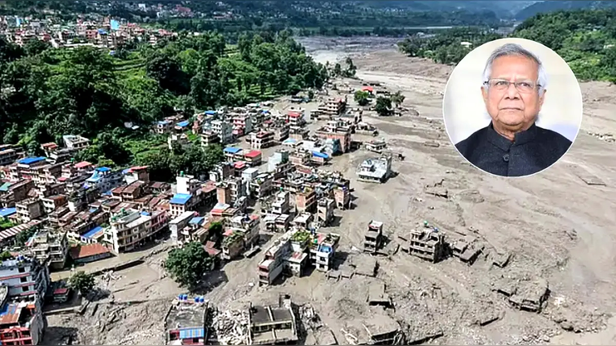 নেপালের বন্যায়  প্রাণহানিতে ড. ইউনূসের শোক প্রকাশ