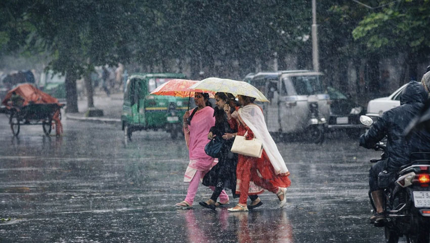 ৫ দিন বৃষ্টি হতে পারে দেশের বেশির ভাগ এলাকায়