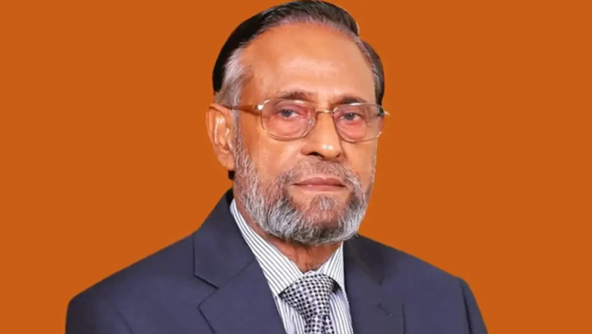 রাষ্ট্রপতি প্রার্থী অলি আহমদের মনোনয়নপত্র ইসিতে জমা