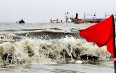 লঘুচাপের প্রভাব, সমুদ্রবন্দরে ৩ নম্বর সতর্কতা