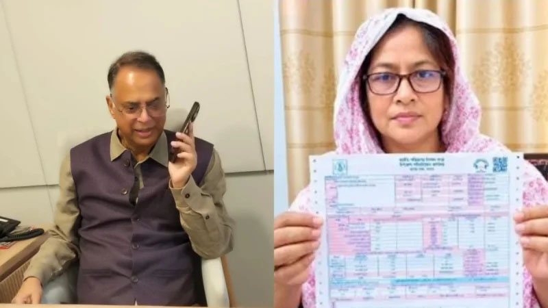 বিদ্যুৎ বিল এসেছে ৫০৭ কোটি টাকা, ‘গ্রাহককে মন্ত্রীর ফোন, জিএম বরখাস্ত’
