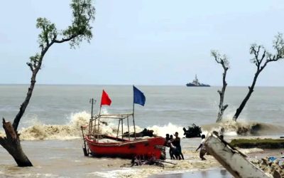 বঙ্গোপসাগরে গভীর নিম্নচাপ, ৩ নম্বর সংকেত