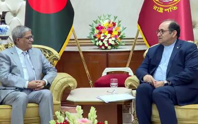 রাষ্ট্রপতির সঙ্গে ইরানের রাষ্ট্রদূতের সৌজন্য সাক্ষাৎ