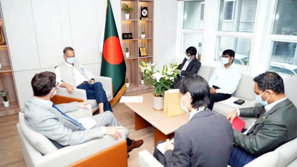 বিদ্যুৎমন্ত্রীর সঙ্গে নরওয়ের রাষ্ট্রদূতের সৌজন্য সাক্ষাৎ