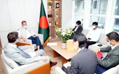 বিদ্যুৎমন্ত্রীর সঙ্গে নরওয়ের রাষ্ট্রদূতের সৌজন্য সাক্ষাৎ