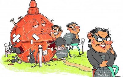 খেলাপি ঋণ বেড়ে ছাড়ালো ৬ লাখ কোটি টাকা