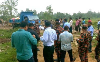 হিলি কাস্টমসে বাজেয়াপ্ত ও মেয়াদোত্তীর্ণ ১০ লাখ টাকার মালামাল ধ্বংস