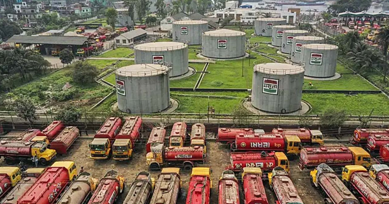 আমদানি হচ্ছে ১২৫৩৭ কোটি টাকার জ্বালানি তেল