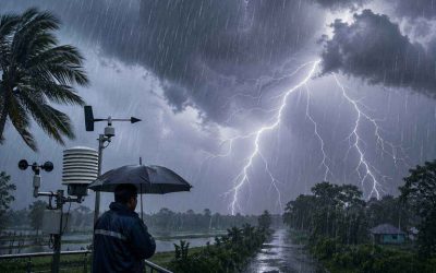 ১২ জেলায় দুপুরের মধ্যে ঝড়-বৃষ্টির শঙ্কা,নদীবন্দরগুলোকে সতর্কসংকেত