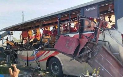 রংপুরে দাঁড়িয়ে থাকা ডাম্প ট্রাকে বাসের ধাক্কায় নিহত বেড়ে ৪
