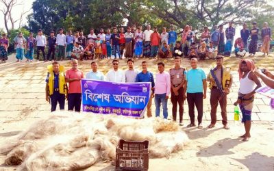 মা ইলিশ রক্ষা অভিযানে কমেছে সাজা ও জাল জব্দ