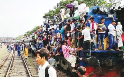 ঈদযাত্রায় প্রতিদিন পরিবহন সংকটে পড়বে ১৪ লাখ মানুষ