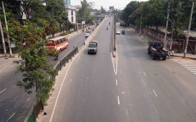 আজও ঢাকার সড়কে নেই যানজট