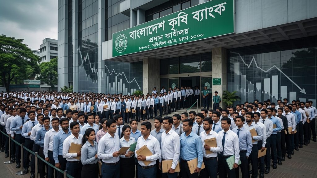 ডুবন্ত কৃষি ব্যাংকে ৪ হাজারের বেশি কর্মচারী নিয়োগের প্রস্তাব